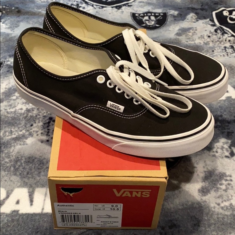 Classic Black Vans